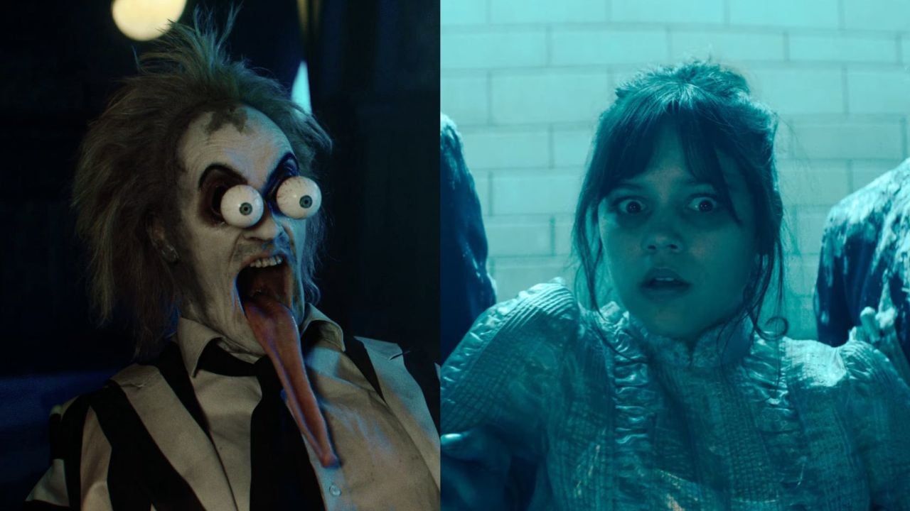 Os Fantasmas Ainda Se Divertem: Jenna Ortega encara morte de personagem no trailer da sequência de Tim Burton – Notícias de cinema