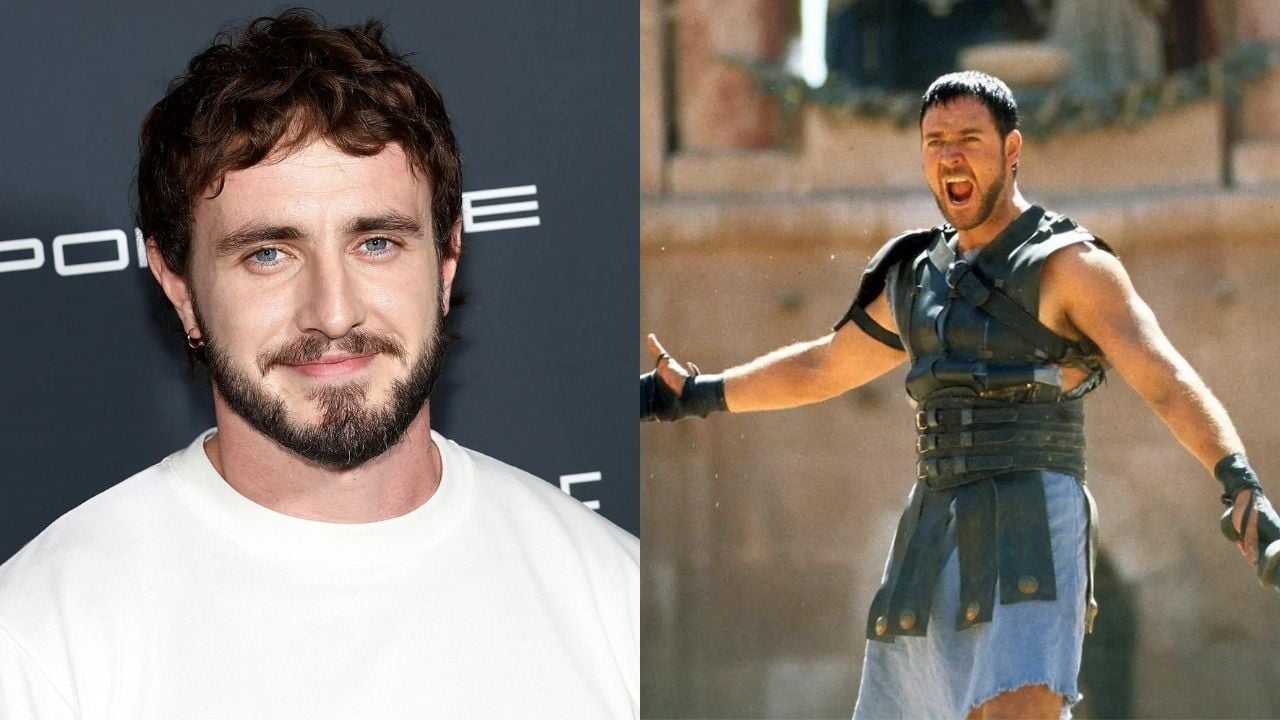 Paul Mescal se transforma em guerreiro nas imagens do set de Gladiador: Primeiro vislumbre traz conexão com Russell Crowe – Notícias de cinema